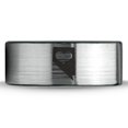 thumbnail image 2 of Tungsten Nevada The Silver State Heart Band Ring 8mm Men Women Comfort Fit Brushed Gray Flat Cut Black Polished, 2 of 4