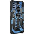 thumbnail image 6 of Camouflage Magnetic Kickstand Case for Oppo A55 5G/A16/A54 4G, Military Grade Heavy Duty Shockproof Protection Army Camo Phone Cover Case for Oppo A16/A16s MC Dark Blue, 6 of 12