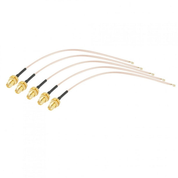 SMA Female To IPEX Cable, 50 Ohm Impedance Standardized Design Coaxial