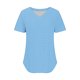 thumbnail image 5 of Ropa urbana para mujer,Suéter estampado con cuello en V para mujer, top informal de manga corta, tejido suave, ideal para primavera y verano, sopatenor, 5 of 9