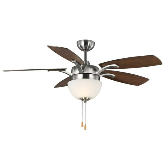 Progress Lighting Olson 52 Olson 52" 5 Blade Indoor Ceiling Fan - Nickel