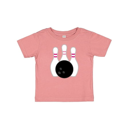 

Inktastic Bowling Pins (pink) Gift Baby Girl T-Shirt