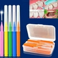 thumbnail image 2 of Happydeer 30Pcs/Box Interdental Brush Soft Bristle Teeth Care Manual Orthodontic Dental Teeth Brush Toothpick Oral Care, 2 of 13