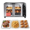 thumbnail image 1 of Horno Tostador con Freidora de Aire Gourmia de Puerta Francesa para 6 Rebanadas, 1 of 9