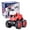 A, variant on SIYTUAU Fire Ladder Truck Friction Powered Stunt Car Toy For Kids Fire Series 360 Rotating Drift Off-Road Plastic 3.74X3.54X3.15 Inch Fire Engine Vehicle For Children Play A