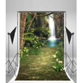 thumbnail image 3 of ABPHOTO 5x7ft Photography Backdrop Enchanting Jungle Waterfall Scenery Fairytale Forest Backdrops for Photo Shoots Lovers Party Game Adult Kids Baby, 3 of 4