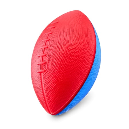 Play Day 8.5" Foam Football, Red and Blue
