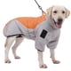 thumbnail image 3 of Chaqueta de plumón para perros Perfecl abrigo de invierno grueso y cálido Naranja Gris XL, 3 of 8