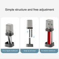 thumbnail image 4 of Family Toothbrush Holder Set with Transparent Cups, Bathroom Toothpaste Organizer, 4 of 6