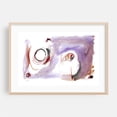 thumbnail image 2 of Feminine Wiles Series One #5 - Mixed Media Abstract Modern Art Minimalist Pastel Geometric Surrealism Unframed Wall Art Print 20 x 28 inches, 2 of 7