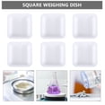 thumbnail image 3 of SHISUYAN Lab Weight Pan 8.0X8.0X2.5Inch 50Pcs Weighing Boats Small Plastic, 3 of 9