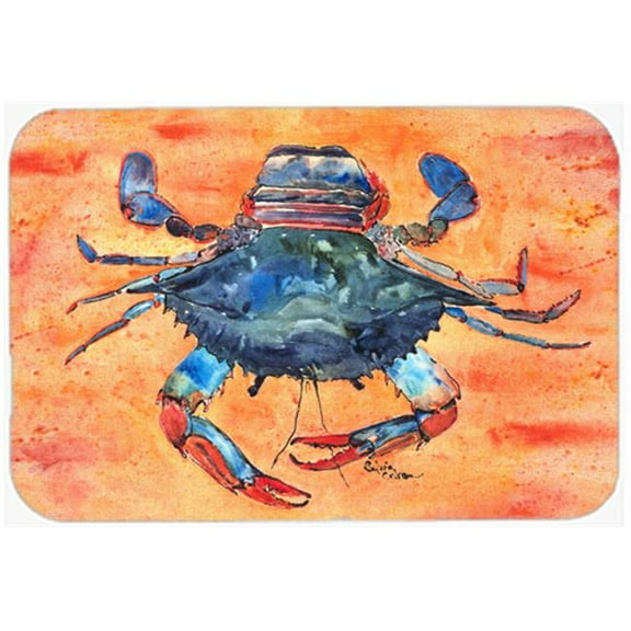 Crab Glass Cutting Board - Large
