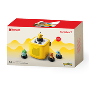 tonies Toniebox 2 Screen Free Audio Player Set for Kids with Pokemon, Age Group 5+, Yellow
