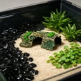 thumbnail image 5 of Btomtd Artificial Tree House Cave For Reptiles Turtle Rocks Hideout Basking Terrace Forn Aquarium Terrace Scenery Animals Shelter Climbing Toy Decoration, 5 of 5