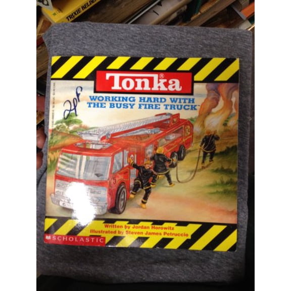 Pre-Owned Tonka: Working Hard with the Mighty Fire Truck (Paperback) 059046602X 9780590466028
