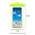 thumbnail image 3 of Bolsa de teléfono de TPU que cuelga la caja impermeable del teléfono para la natación de vacaciones (verde) Tmvgtek Para Estrenar, 3 of 3