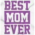 thumbnail image 2 of Best Mom Ever Cute Mothers Day Love Womens Fitted Plus Size Graphic Tee Brisco Brands 3X, 2 of 5