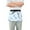 Blue Flower and Leaf, variant on Server Apron with 3 Pockets Waterproof Waitress Waist Short Apron for Man Woman Traditional Chinese Geometric Patterns 12 Inches
