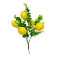 thumbnail image 4 of limón artificial, limones espuma, arreglo floral, elegante decoración para hogar, planta limón para patio, fiesta, mesa, jarrón, boda B, 4 of 8