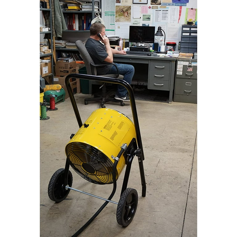 TPI Corp FES-1524-1A 51000 BTU Portable Electric Fan Salamander