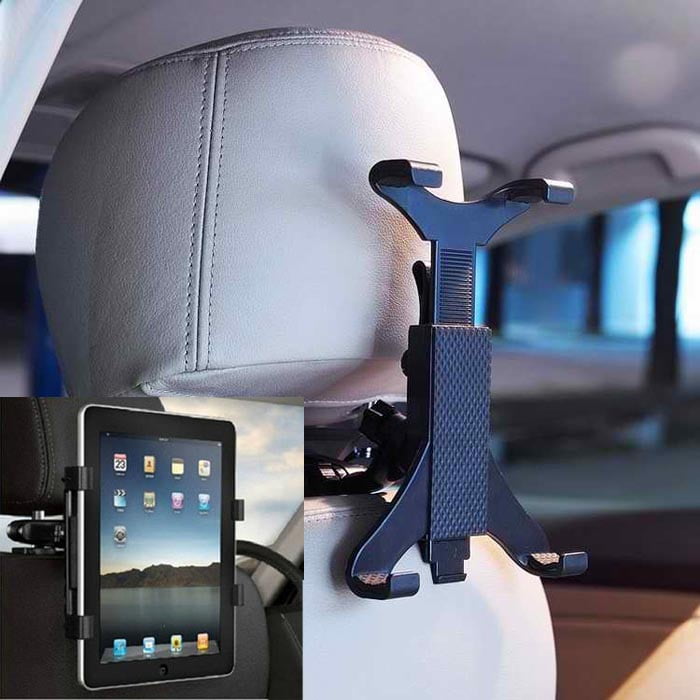 360 Universal Car BackSeat Headrest Mount Holder For iPad2 3 4 Air Tablet Galaxy 