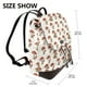 thumbnail image 2 of Disketp Red Mushrooms Mochila de Cuero para Mujer, Bolso de Espalda Antirrobo con Estilo para Viaje, Trabajo y Uso Diario, 2 of 4