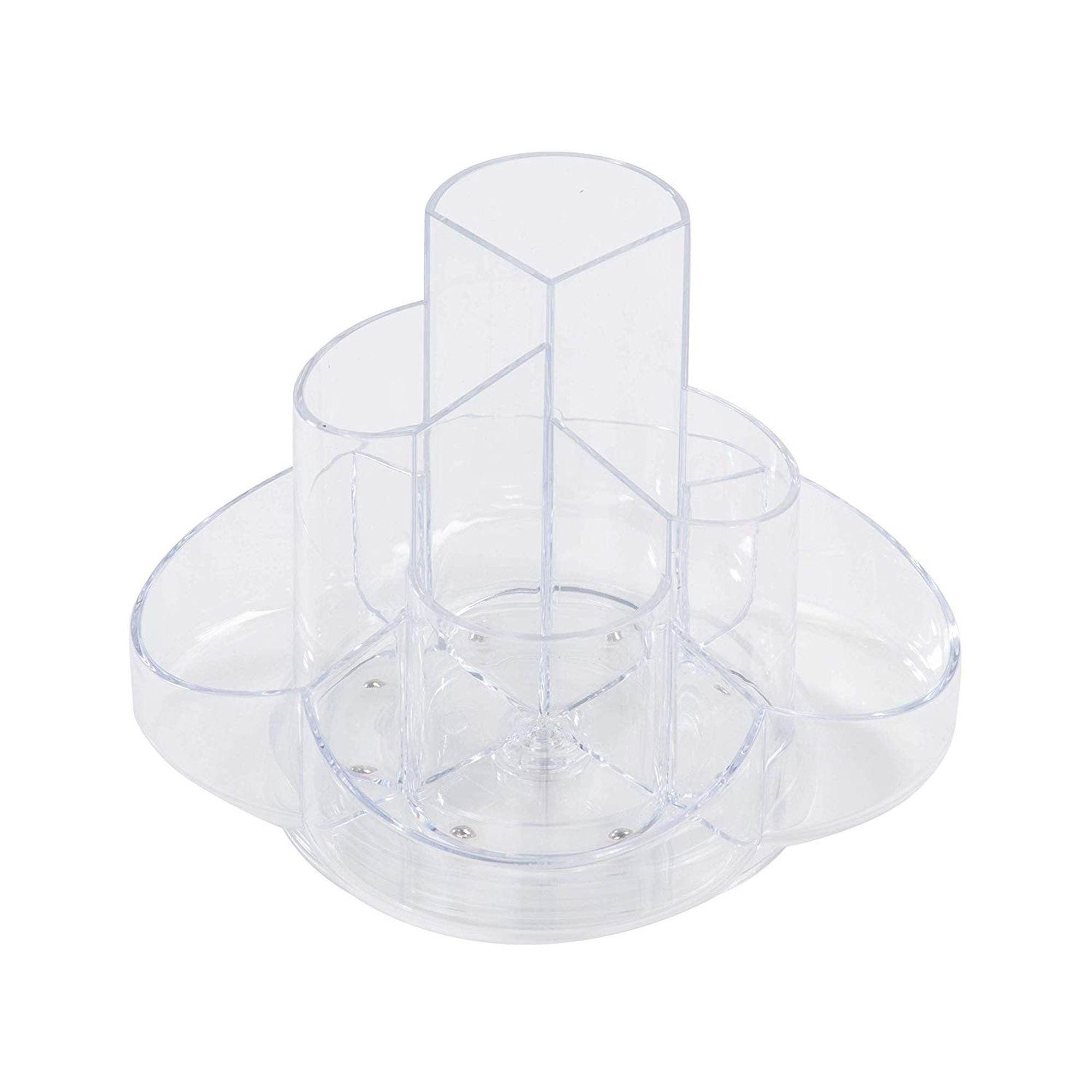 Acrylic Pen Holder Rotating Stationery Organizer, Desk Organization