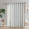 thumbnail image 2 of WARM HOME DESIGNS Velvet Extra Wide 84 Inches Lohg Ivory Curtains With Embossed Damask Design. VE PATIO 84 IVORY, 2 of 5