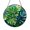 Acrylic 3.5 Inch, variant on Tropical Monstera Botanical Stained Glass Style Acrylic Window Suncatcher Hanging Decor, Decorative Panel Ornament for Nature Window Art and Jungle Theme Home Decoration