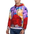 thumbnail image 3 of Lsque inside out 2 Pattern Casual Men's Hoodie,Hooded Sweatshirt with Kangaroo Pocket,Pullover Hoodie-4X-Large, 3 of 8