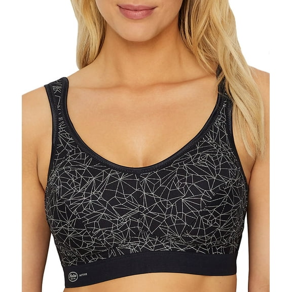 Sports bra, 38D, Tropical