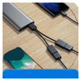 thumbnail image 4 of 1 in 3 Out Car USB HUB Splitter Cable Multifunction Charging Adapter for Smart Phones, 4 of 6