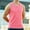 Watermelon Red, variant on T-Shirts For Man Qiggri Men Casual Fashion Sleeveless Solid Pullover Round-Neck Sports Tank Gym Tank Tops For Men