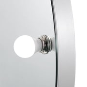 Impressions Vanity Monarch Plus Hollywood Makeup Mirror with Smart LED Lighted Strip Lights (Silver)
