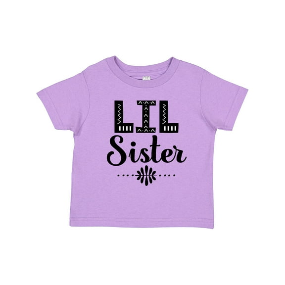 Inktastic Little Sister Lil Sis Girls Toddler T-Shirt