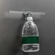 thumbnail image 4 of 20" Towel Rack, Clear Acrylic Towel Rack with Stainless Steel Base, Lucite Towel Rack for Bathroom Wall (Silver), Toilet Towel Rack Toilet Towel Holde, 4 of 5