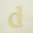thumbnail image 4 of Package of 1, 10 Inch X 1/2" Thickness Baltic Birch Wood Letter d in The Times New Roman Font, Thick, Lower Case for Art & Craft Project, Made in USA, 4 of 4