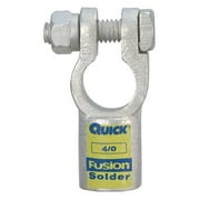 Fusion Straight Terminal,4/0 ga.,Yellow,Pos 406340P