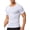 White, variant on Compression Shirt for Men Slimming Shapewear Tummy Control Compression Undershirt Breathable Body Shaper for Workout Gym Daily