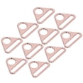 thumbnail image 5 of 10 Uds. Hebilla ajustable Material de aleación de Zinc de 38mm accesorios de equipaje portátiles ligeros multiusos oro rosa, 5 of 5