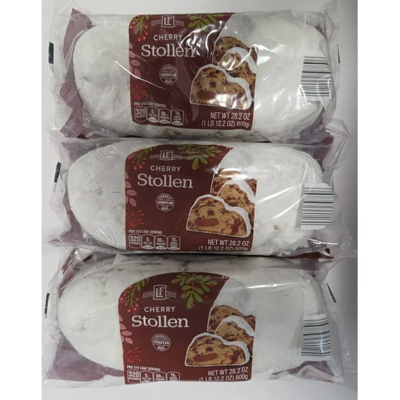 L'OVEN LF FRESH German Stollen Cherry 26.4oz 750g (3 Bags)