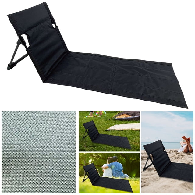 Tumbona Playa Compacta Asiento Plegable para Estadio Con Respaldo Balcón Del