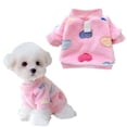 thumbnail image 2 of NovaStitch Dog Clothes Fleece Dog Sweater for Small Winter Cute Soft Warm Sweatshirt Clothes Puppy Cat Outfit Jumpsuit a S, 2 of 3
