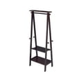 thumbnail image 1 of 59" Tall Wooden Garment / Coat Rack, Dark Espresso, 1 of 5
