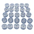thumbnail image 1 of 25pcs 2.1cm Clear Plastic Sewing Machine Bobbins, 1 of 6