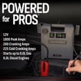 thumbnail image 2 of Schumacher Electric DSR Pro 1800A Heavy-Duty Car Battery Jump Starter and Portable Power Station, For 12V Automotive and Marine Batteries, DSR119, 2 of 9