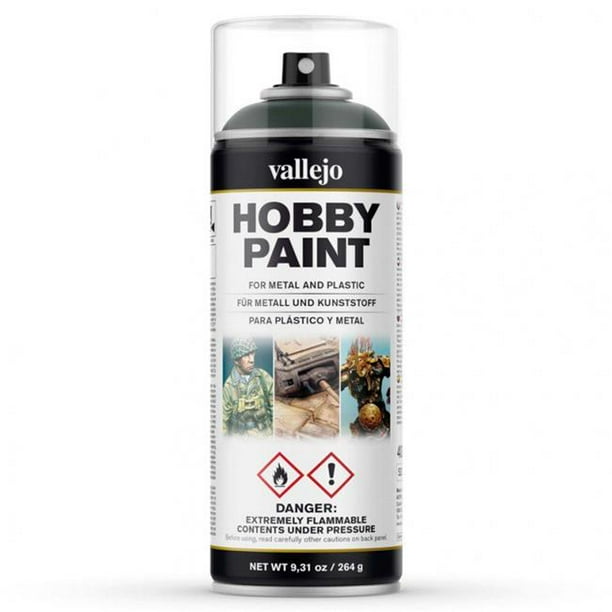 Acrylicos Vallejo VJP28026 400 ml Spray Paint Dark Green Walmart