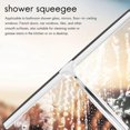 thumbnail image 5 of Squeegee Stainless Steel Shower Wiper 31cm Shower Squeegee Without Drilling Window Puller with Wall, 5 of 5