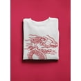 thumbnail image 3 of A Red Dragon Sweatshirt Women -GoatDeals Designs, Female XX-Large, 3 of 4