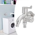thumbnail image 1 of Kitchen Faucet Stainless Steel Faucet Durable High Hardness Water Faucet, for Home Kitchen Restaurant Hotel, 1 of 8